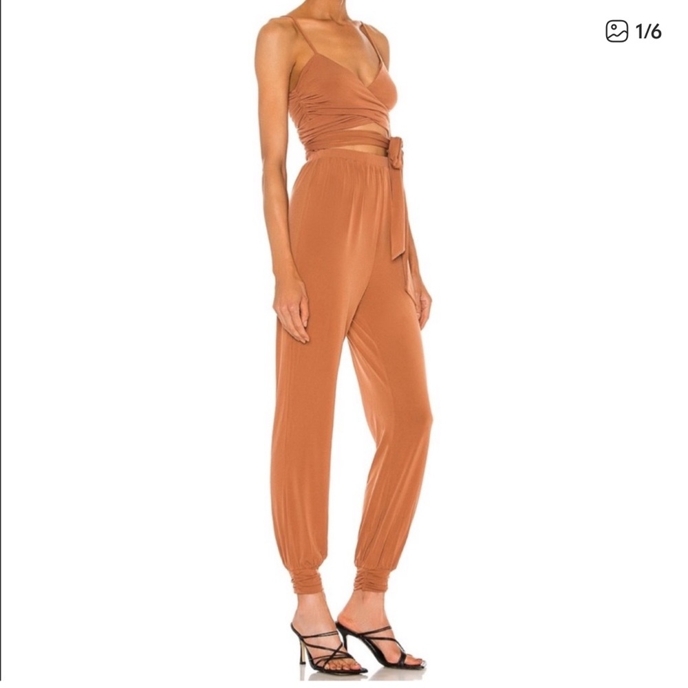 Elegant Rust Jumpsuit